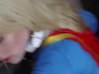 Candy White &sol; Viva Athena &OpenCurlyDoubleQuote;Supergirl Solo 1-3” Bondage Doggystyle Cowgirl Blowjobs Deepthroat Oral x rated film Facial Cumshot